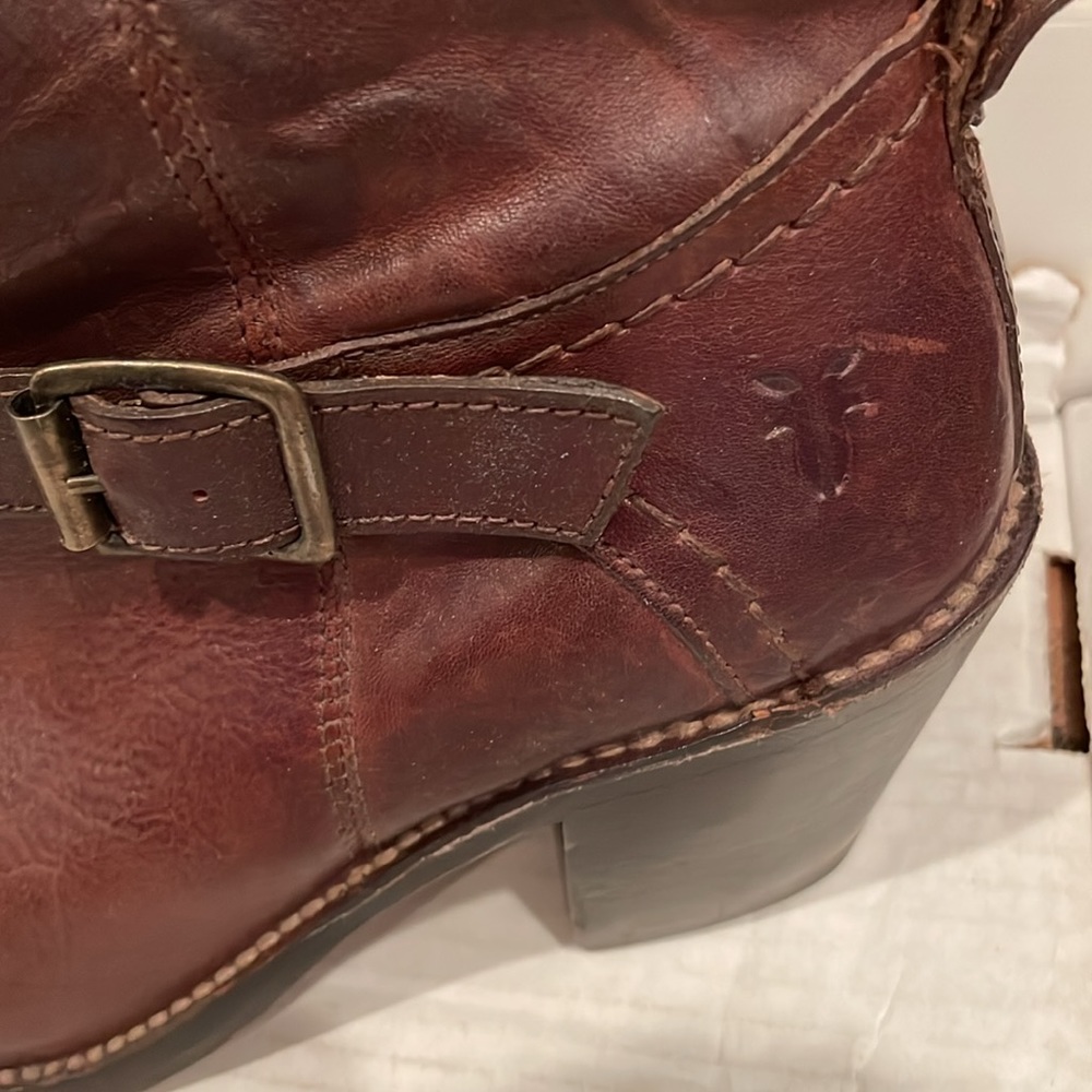 Frye dark brown tall boots - Picture 2 of 5